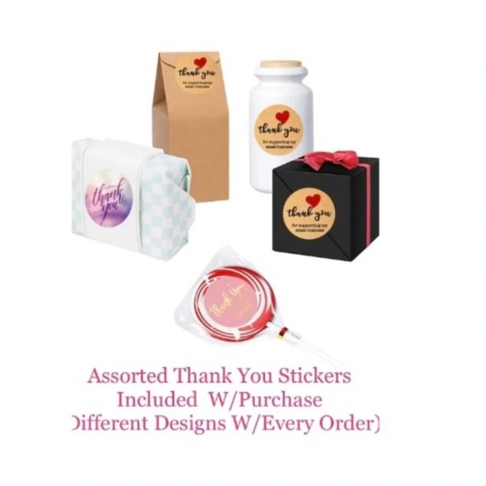100pcs Bundle includes 25ct 6x9” & 25ct 3x5-1/2”Clear Cello Bags & 50ct Stickers